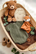 Rustic Mountain Birth Announcement Sign