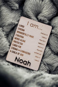 Christian Kids “I Am” Scripture Affirmation Sign