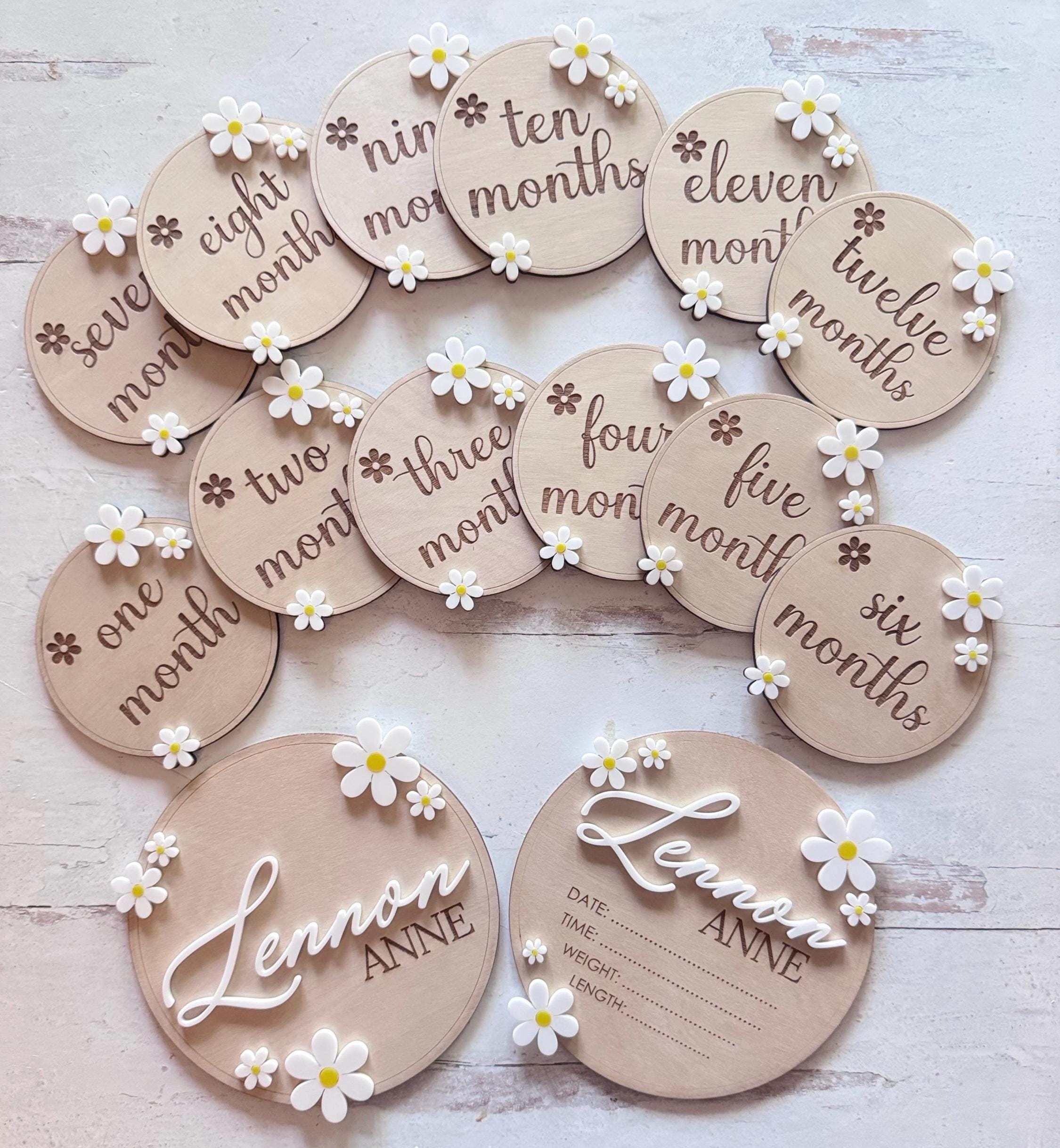 Daisy Baby Monthly Milestones