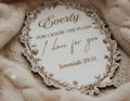 Jeremiah 29:11 Scripture Sign – Personalized Christian Wall Décor